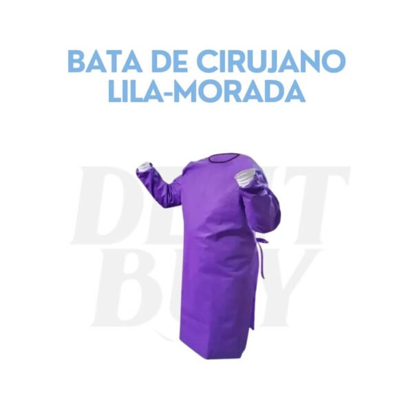 BATA DE CIRUJANO LILA-MORADA