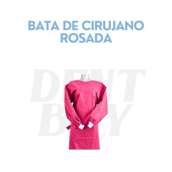 BATA DE CIRUJANO ROSADA