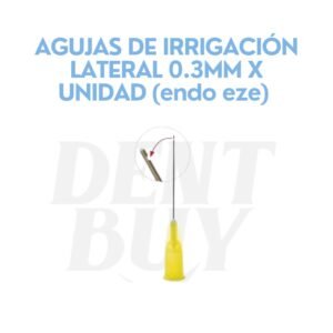 AGUJAS DE IRRIGACIÓN LATERAL 0.3MM X UNIDAD (endo eze)