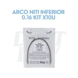 ARCO NITI INFERIOR 0.16 KIT X10U