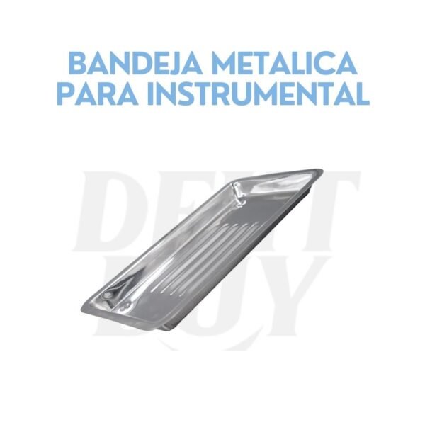 BANDEJA METALICA PARA INSTRUMENTAL