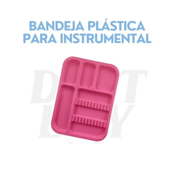 BANDEJA PLÁSTICA PARA INSTRUMENTAL