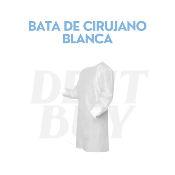 BATA DE CIRUJANO BLANCA