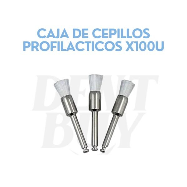 CAJA DE CEPILLOS PROFILACTICOS X100U
