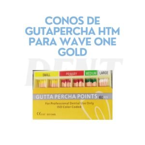 CONOS DE GUTAPERCHA HTM PARA WAVE ONE GOLD