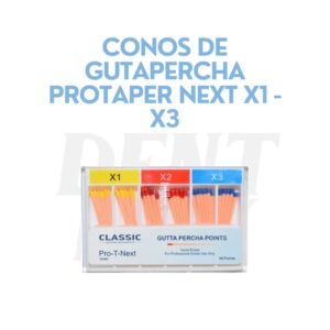 CONOS DE GUTAPERCHA PROTAPER NEXT X1 - X3