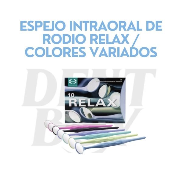 ESPEJO INTRAORAL DE RODIO RELAX / COLORES VARIADOS