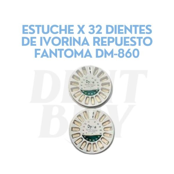 ESTUCHE X 32 DIENTES DE IVORINA REPUESTO FANTOMA DM-860