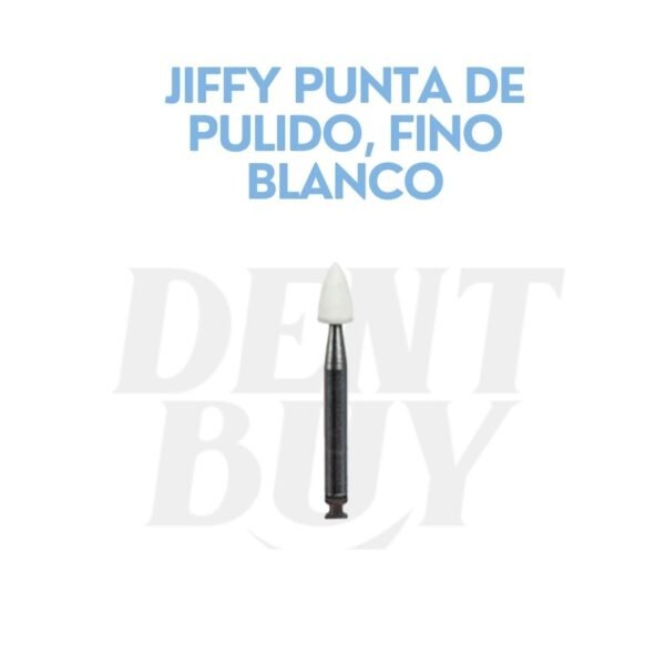 JIFFY PUNTA DE PULIDO, FINO BLANCO