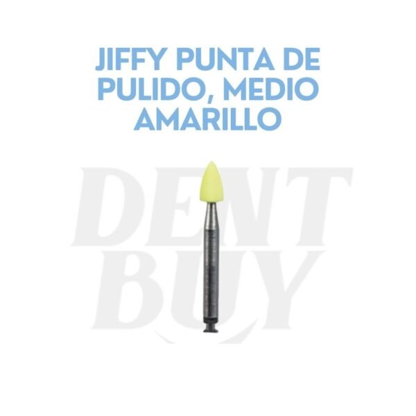 JIFFY PUNTA DE PULIDO, MEDIO AMARILLO