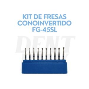 KIT DE FRESAS CONO INVERTIDO FG-45SL
