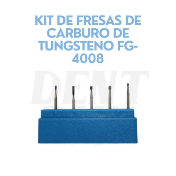 KIT DE FRESAS DE CARBURO DE TUNGSTENO FG-4008
