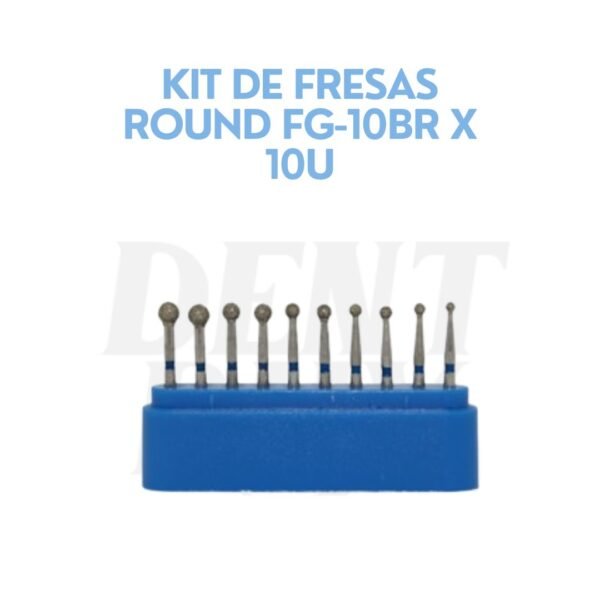 KIT DE FRESAS ROUND FG-10BR X 10U