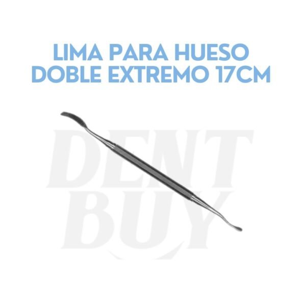 LIMA PARA HUESO DOBLE EXTREMO 17CM