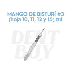 MANGO DE BISTURÍ #3 (hoja 10, 11, 12 y 15) #4