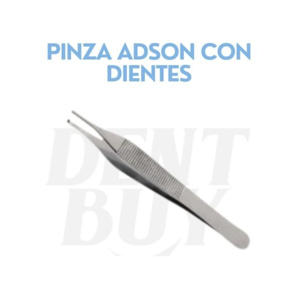 PINZA ADSON CON DIENTES