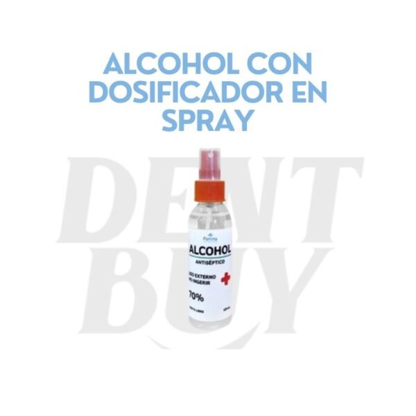 ALCOHOL CON DOSIFICADOR EN SPRAY