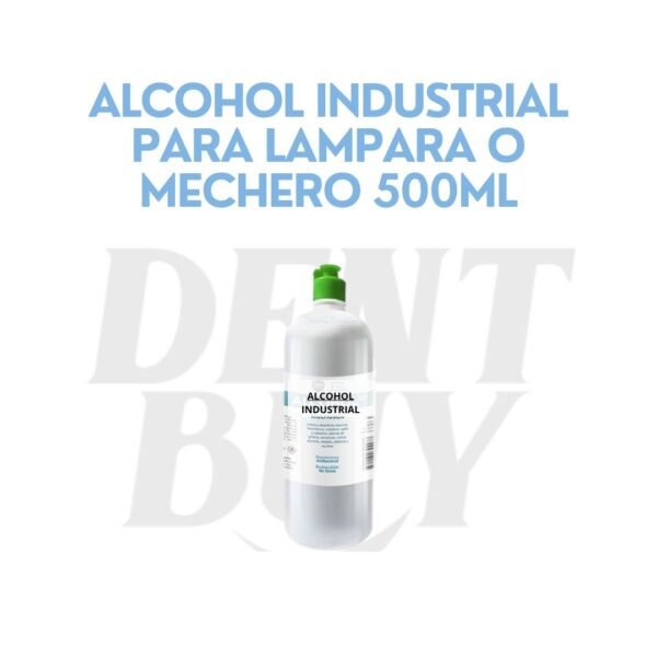 ALCOHOL INDUSTRIAL PARA LAMPARA O MECHERO 500ML