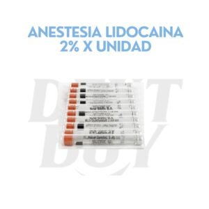 ANESTESIA LIDOCAINA 2% X UNIDAD