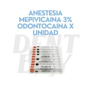 ANESTESIA MEPIVICAINA 3% ODONTOCAINA X UNIDAD