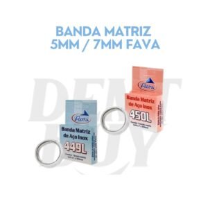 BANDA MATRIZ 5MM / 7MM FAVA