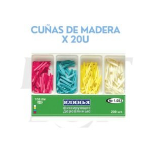 CUÑAS DE MADERA X 20U