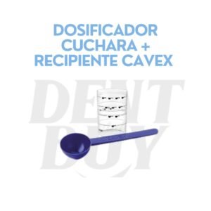 DOSIFICADOR CUCHARA + RECIPIENTE CAVEX