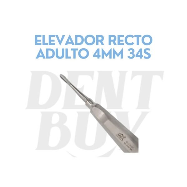 ELEVADOR RECTO ADULTO 4MM 34S