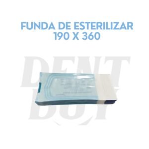 FUNDAS PARA ESTERILIZAR por unidades 190X360MM