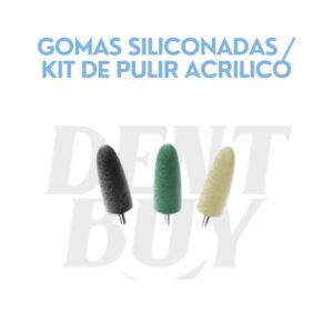 GOMAS SILICONADAS / KIT DE PULIR ACRILICO