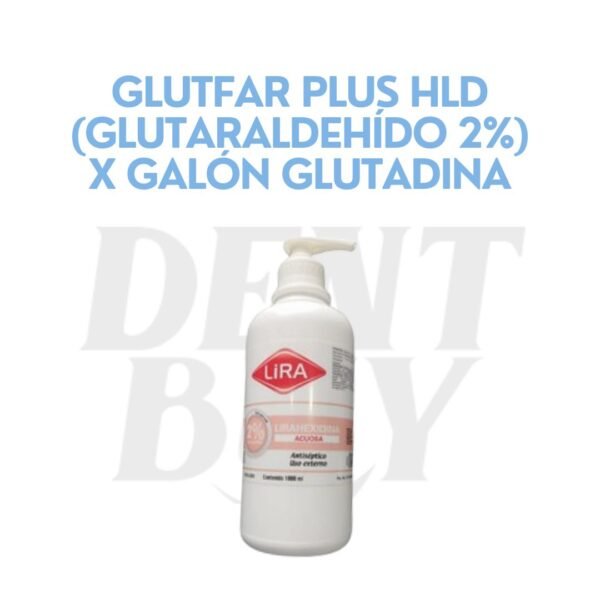 Glutfar Plus HLD (Glutaraldehído 2%) x galón glutadina