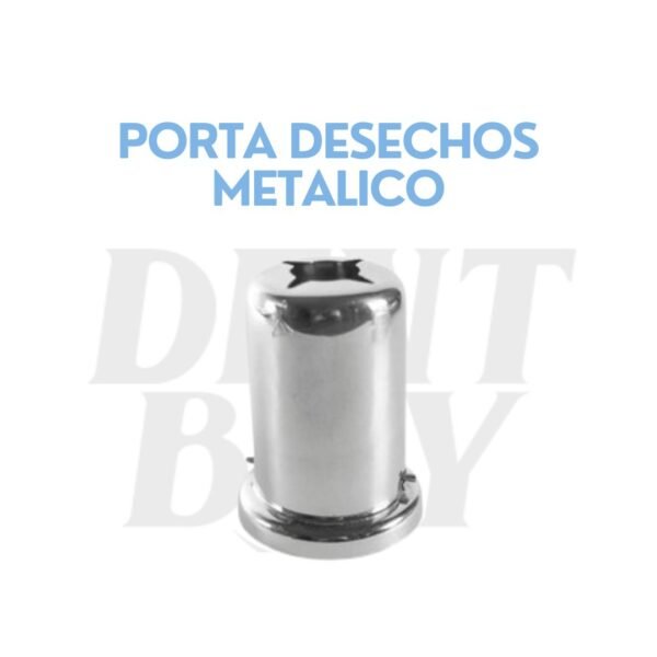 PORTA DESECHOS METALICO