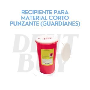 RECIPIENTE PARA MATERIAL CORTO PUNZANTE (GUARDIANES)