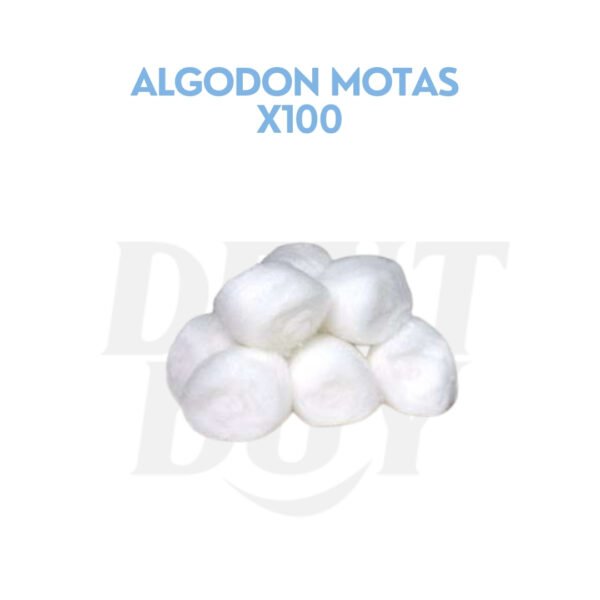 ALGODON MOTAS X 100