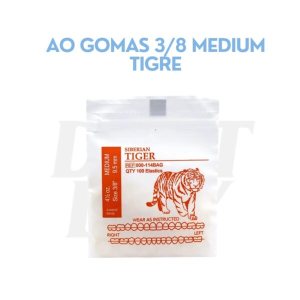 AO GOMAS 3/8 MEDIUM TIGRE