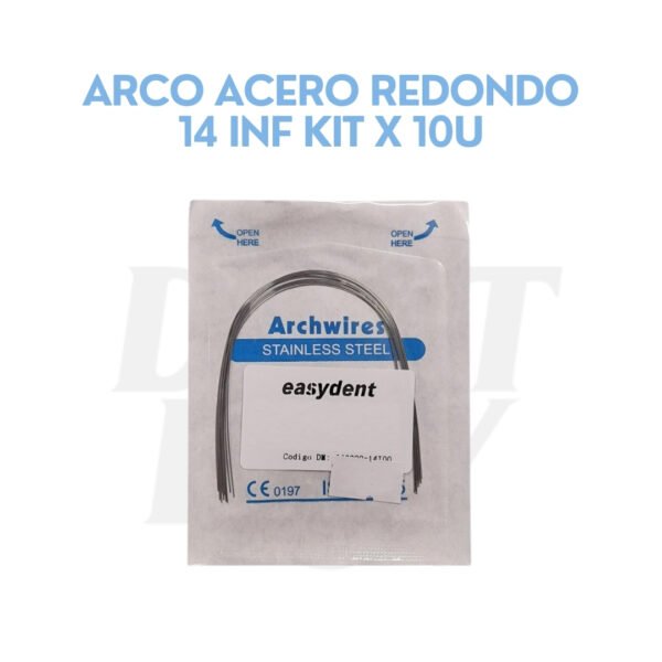 ARCO ACERO REDONDO 14 INF KIT X 10U