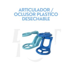 ARTICULADOR / OCLUSOR PLASTICO DESECHABLE