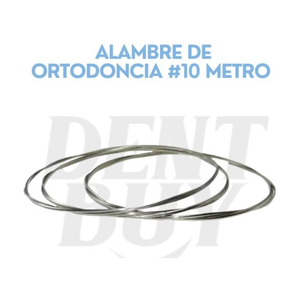 Alambre de ortodoncia #10 metro