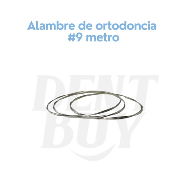 Alambre de ortodoncia #9 metro