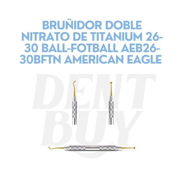 BRUÑIDOR DOBLE NITRATO DE TITANIUM 26-30 BALL-FOTBALL AEB26-30BFTN AMERICAN EAGLE