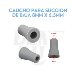 CAUCHO PARA SUCCION DE BAJA 8MM X 6.5MM