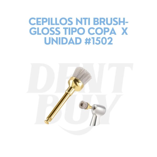 CEPILLOS NTI BRUSH-GLOSS TIPO COPA  X UNIDAD #1502