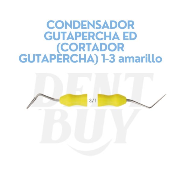 CONDENSADOR GUTAPERCHA ED (CORTADOR GUTAPERCHA) 1-3 amarillo