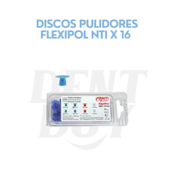 DISCOS PULIDORES FLEXIPOL NTI X 16