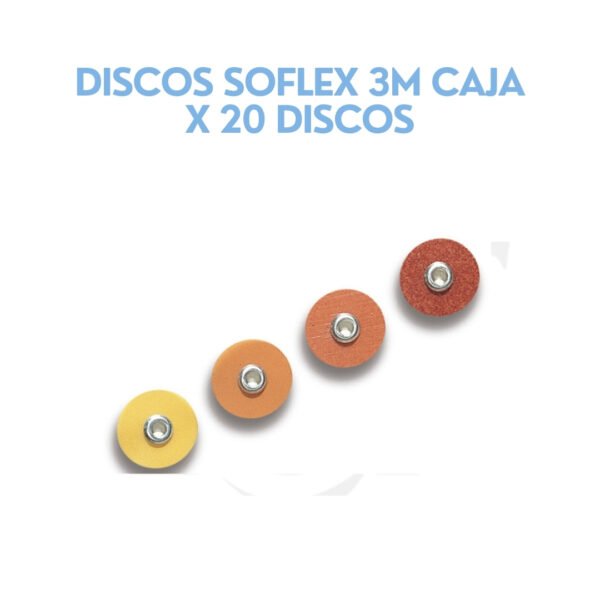 DISCOS SOFLEX 3M CAJA X 20 DISCOS