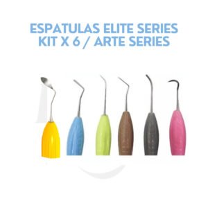 ESPATULAS ELITE SERIES KIT X 6 / ARTE SERIES