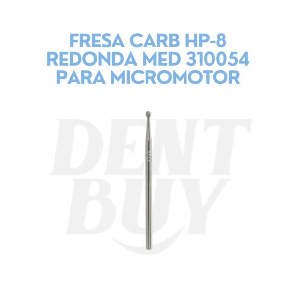 FRESA CARB HP-8 REDONDA MED 310054 PARA MICROMOTOR