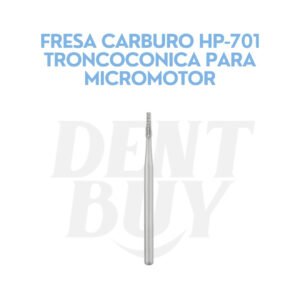 FRESA CARBURO HP-701 TRONCOCONICA PARA MICROMOTOR