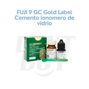FUJI 9 GC Gold Label Cemento ionomero de vidrio radiopaco restaurador para posteriores