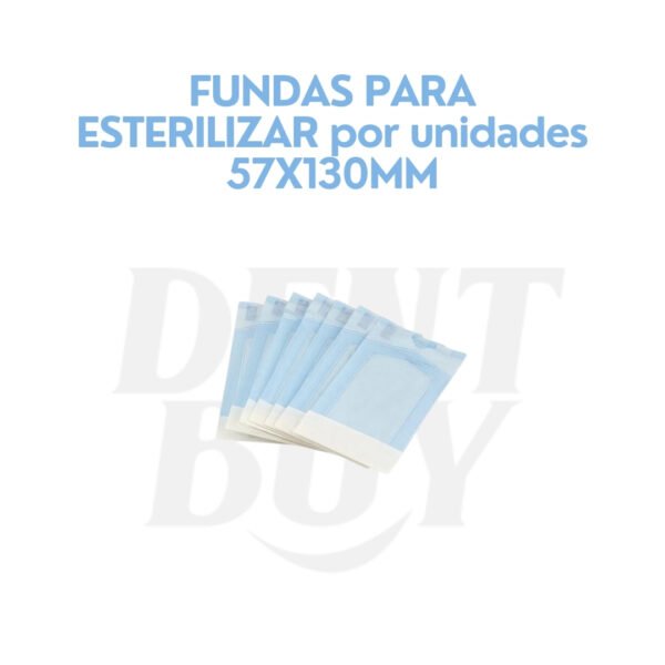 FUNDAS PARA ESTERILIZAR por unidades 57X130MM